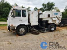 2013 TYMCO DST-6 SWEEPER TRUCK; VIN #JNAPC81L4AAE80204, NISSAN 3300 CHASSIS, AUTOMATIC
