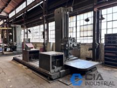 CINCINNATI GILBERT HORIZONTAL BORING MILL; S/N 324, 36" X 36" ROTARY TABLE