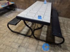 VINTAGE PICNIC TABLES