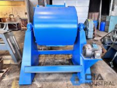 36" X 36" STEVCO STEEL MEDIA BALL MILL, 7-1/2 HP DODGE TXT6 GEAR BOX, COOLING JACKET