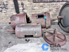 (LOT) BALL MILL CYLINDERS AND END CAP - NO LININGS