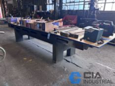 140" X 30" T-SLOTTED MACHINE TABLE