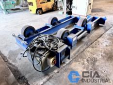 20 TON FULLER MODEL JFRI-20 POWERED TANK TURNING ROLLS; S/N 2002, 6" WIDE ROLLS ON BOTH POWERED