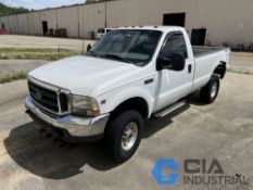 1999 FORD F250 SUPER DUTY 4X4 PICKUP TRUCK; VIN # 1FDNF21L6XEE53931, 194,859 MILES, 8' BED - Located