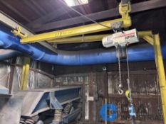 500 LB. COFFING ELECTRIC HOIST - HOIST AND TROLLEY ONLY