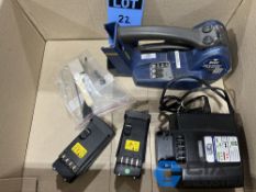 POLYCHEM B600 CORDLESS BANDER WITH CHARGER AND (2) BATTERIES