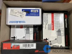 (LOT) NEW (2) INGERSOLL RAND PNEUMATIC AIR HAMMERS, ANGLE DIE GRINDER AND 3/8" PRO SOURCE