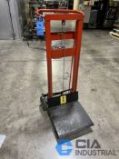 750 LB. WESCO MODEL 401620 HAND CRANK DIE CART