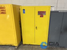 45 GALLON CAPACITY EAGLE FLAMMABLE STORAGE CABINET