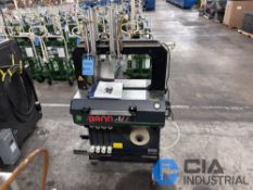 BAND-ALL MODEL BA48-50 BANDING MACHINE; S/N 12216153B, PNEUMATIC CLAMPS, 20" X 12" CAP