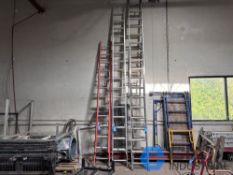 30' WERNER ALUMINUM LADDER
