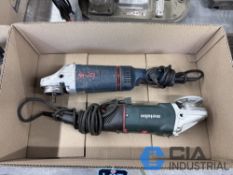 7" ANGLE GRINDERS, METABO AND BOSCH