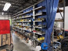 CONTENTS OF SHELVING INCLUDING HARDWARE