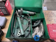 1/2" - 2" GREENLEE NO. 880 ONE-SHOT HYDRUALIC BENDER