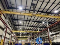 235' LONG X 38' WIDE X 21' HIGH (APPROX.) BOLT TOGETHER BRIDGE CRANE RAILS, UPRIGHTS, AND