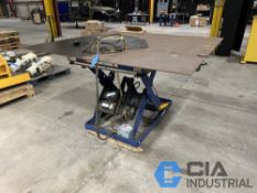 2,000 LB. X 36" X 54" VESTIL EHLT-3653-2-43 ELECTRIC SCISSOR LIFT TABLE, 460 VOLT