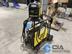 500 AMP ESAB ARISTO 500IX WELDER; S/N 941-110-0114, WITH ESAB ROBUST FEED U6 WIRE FEED