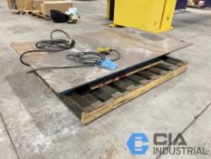 1,500 LB. X 28" X 48" VESTIL ELECTRIC SCISSOR LIFT TABLE