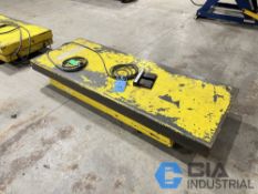 1,500 LB. X 24" X 64" ELECTRIC SCISSOR LIFT TABLE