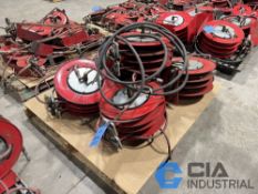 16" DIAMETER DOUBLE REEL AIR HOSE REELS