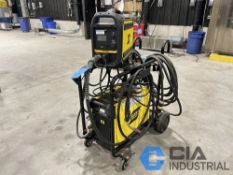 500 AMP ESAB ARISTO 500IX WELDER; S/N 941-230-0333, WITH ESAB ROBUST FEED U6 WIRE FEED