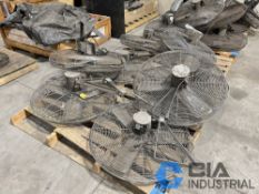 28" DIAMETER WALL MOUNTED FANS