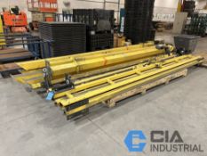 2,000 LB. X 18' LONG X 16' WIDE X 16' HIGH (APPROX.) LOADRAIL FREE STANDING BRIDGE CRANE (
