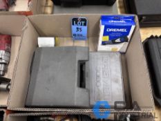 (LOT) (2) SOLDER GUNS AND (2) DREMMEL TOOLS