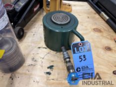 100 TON SIMPLEX HYDRAULIC BOTTLE JACK
