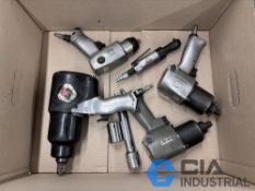 (LOT) PNEUMATIC IMPACT WRENCHES INCLUDING 3/4" IMPACT WRENCH, (2) 1/2" IMPACT WRENCHES, 3/8"