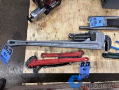 36" RIDGE TOOL PIPE WRENCHES