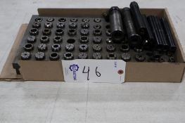 Straight Shank Collet Holders w/ Collets
