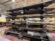 Cantilever Stock Rack W/ Contents