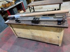 Wooden Workbench W/Contents 72'' x 30'' x 34''