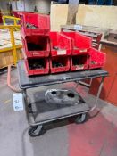 Steel Cart W/Contents, PCB Style Drills