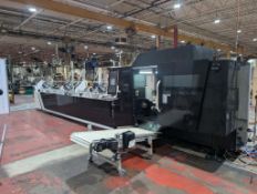 Bodor Model T-TU2800 CNC Tube Laser Cutting Cell W/ Bundle Loader & Rotary Indexing Table