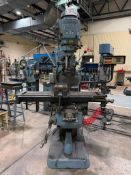 Bridgeport 2hp Vertical Milling Machine W/Kurt Vice, DRO