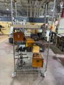 Wire Rack W/ Contents, Machine Tooling & Inspection Equipment