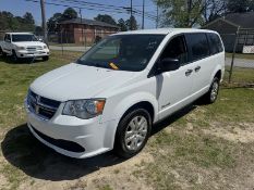 2019 DODGE Grand Caravan SE minivan rear wheelchair access BraunAbility rear wheelchair lift and