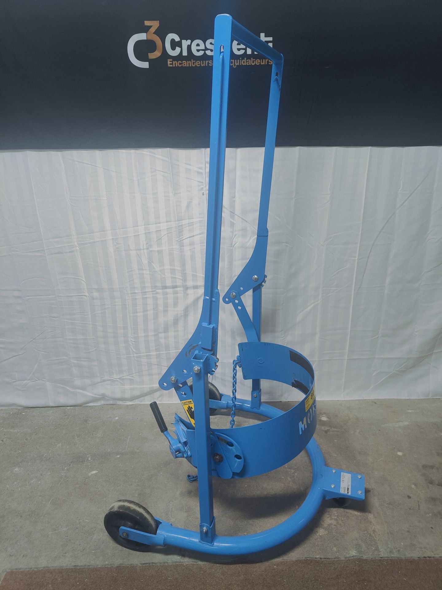 Morse Mod. 80APS Drum Handler Serial 421967 Cap. 600 lb - Image 4 of 7