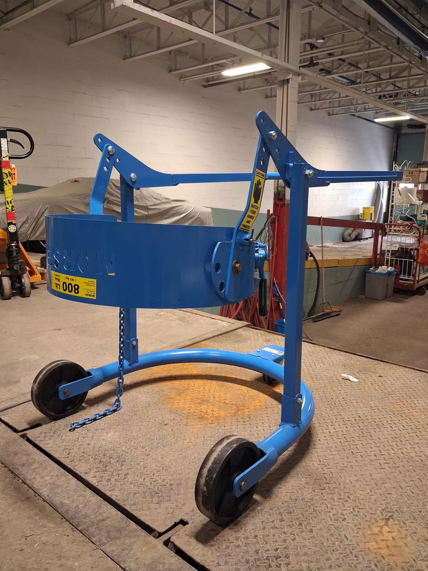 Morse Mod. 80APS Drum Handler Serial 421967 Cap. 600 lb - Image 3 of 4