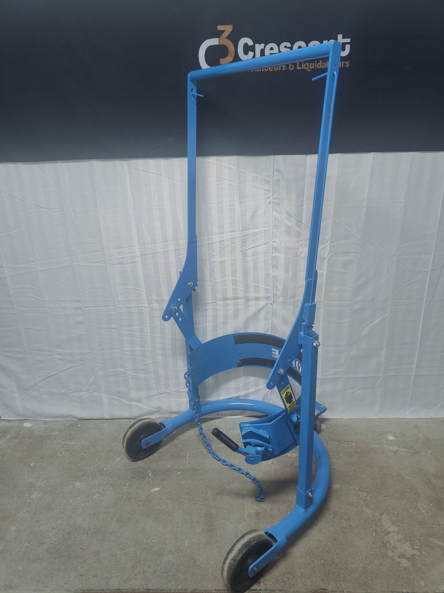Morse Mod. 80APS Drum Handler Serial 421967 Cap. 600 lb - Image 5 of 7