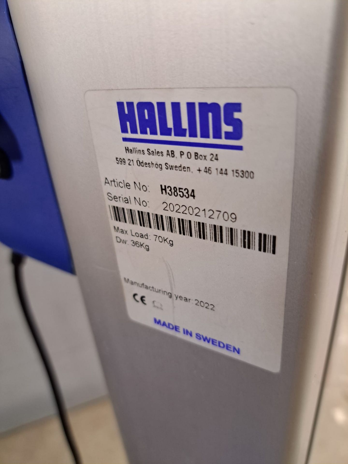 Hallins Newton Series Ergonomic Lifting Trolley Cap. 70 kg - Image 3 of 6