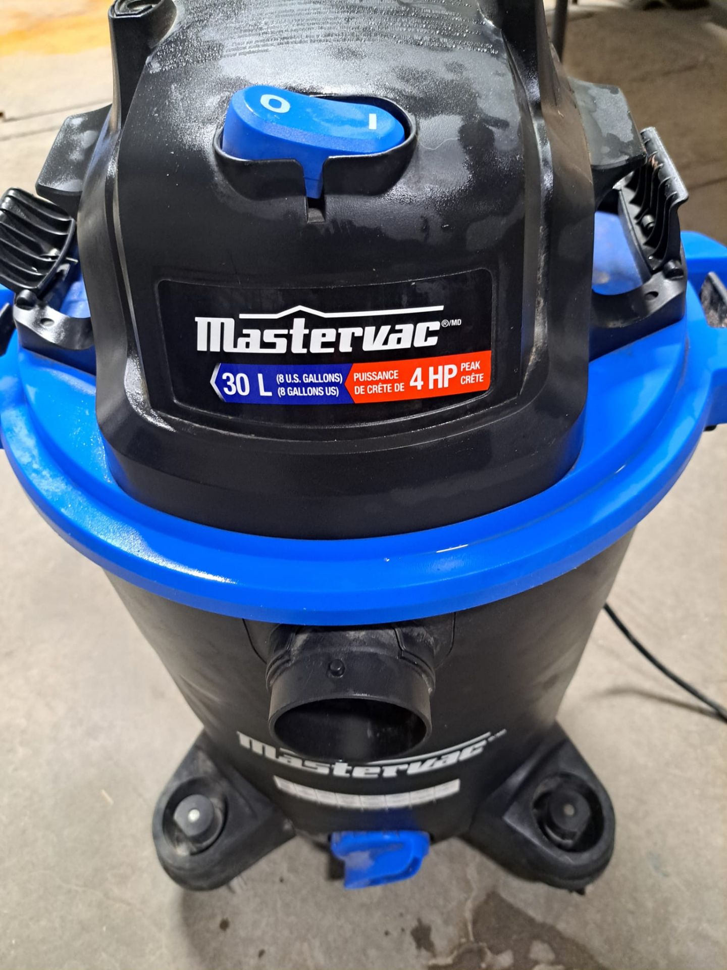 Mastervac Wet/Dry Shop Vacuum Cap. 30 L - Image 2 of 4