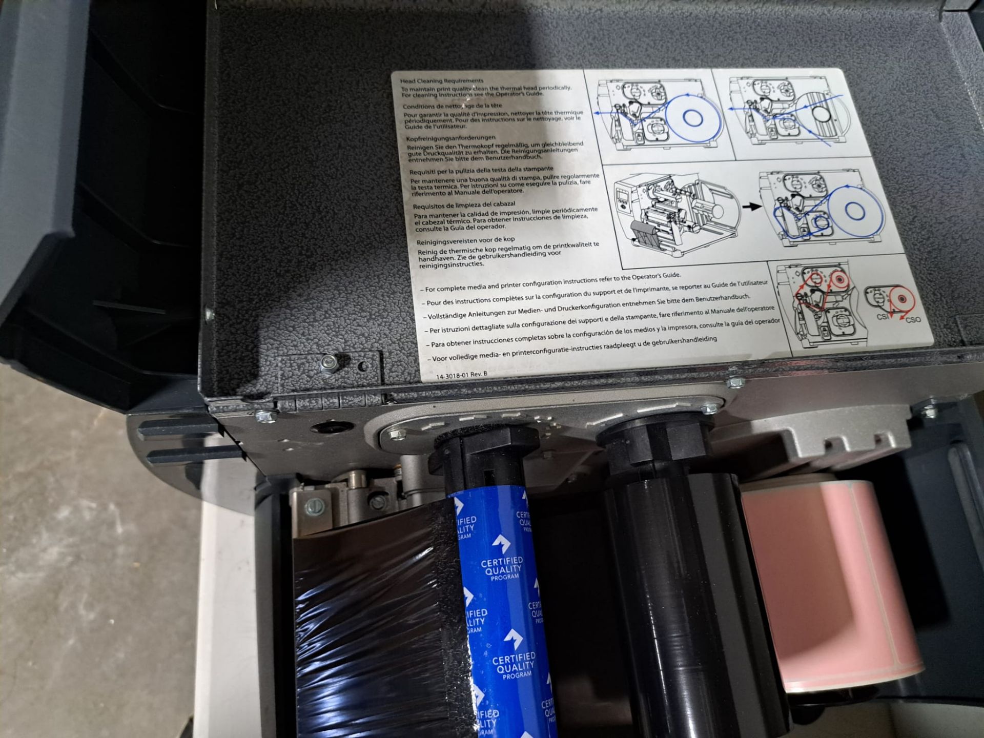 Datamax-O’Neil Mod. I-Class Mark II Industrial Label Printer - Image 3 of 6
