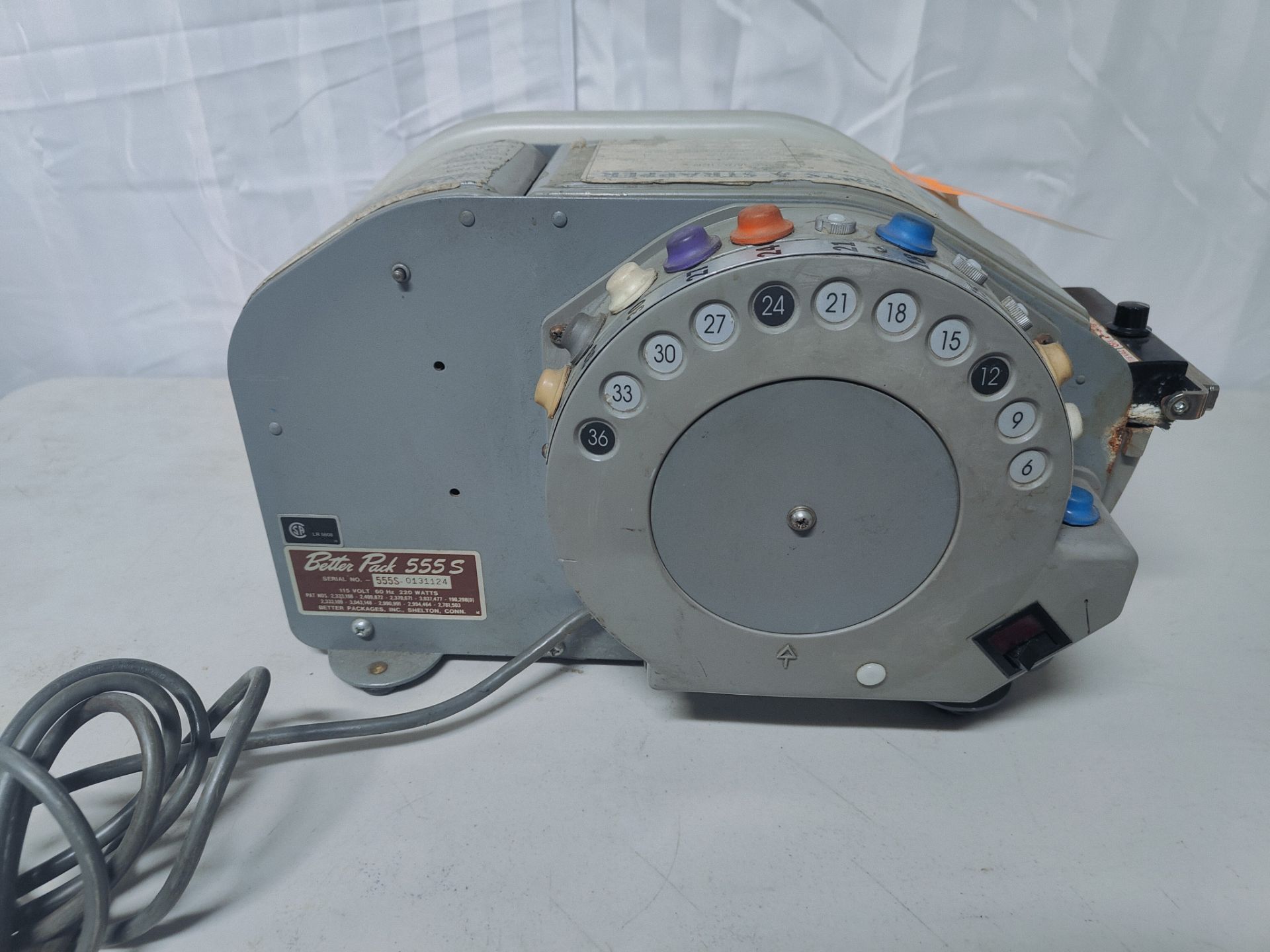 Better Pack Mod. 555S Electric Water-Activated Tape Dispenser 115V 60Hz 220W - Image 2 of 4