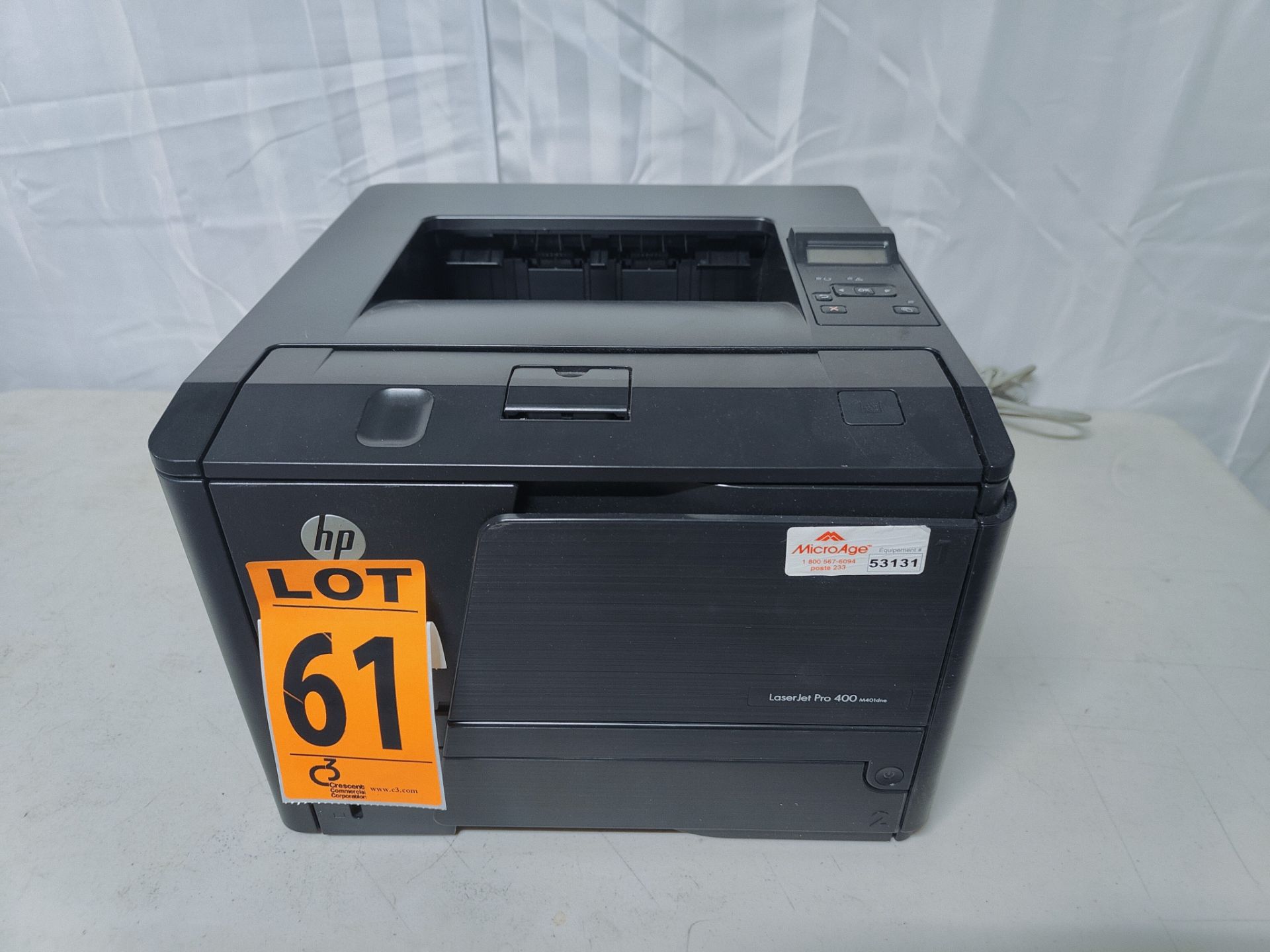 HP Mod. M401dne LaserJet Pro 400 Monochrome Laser Printer