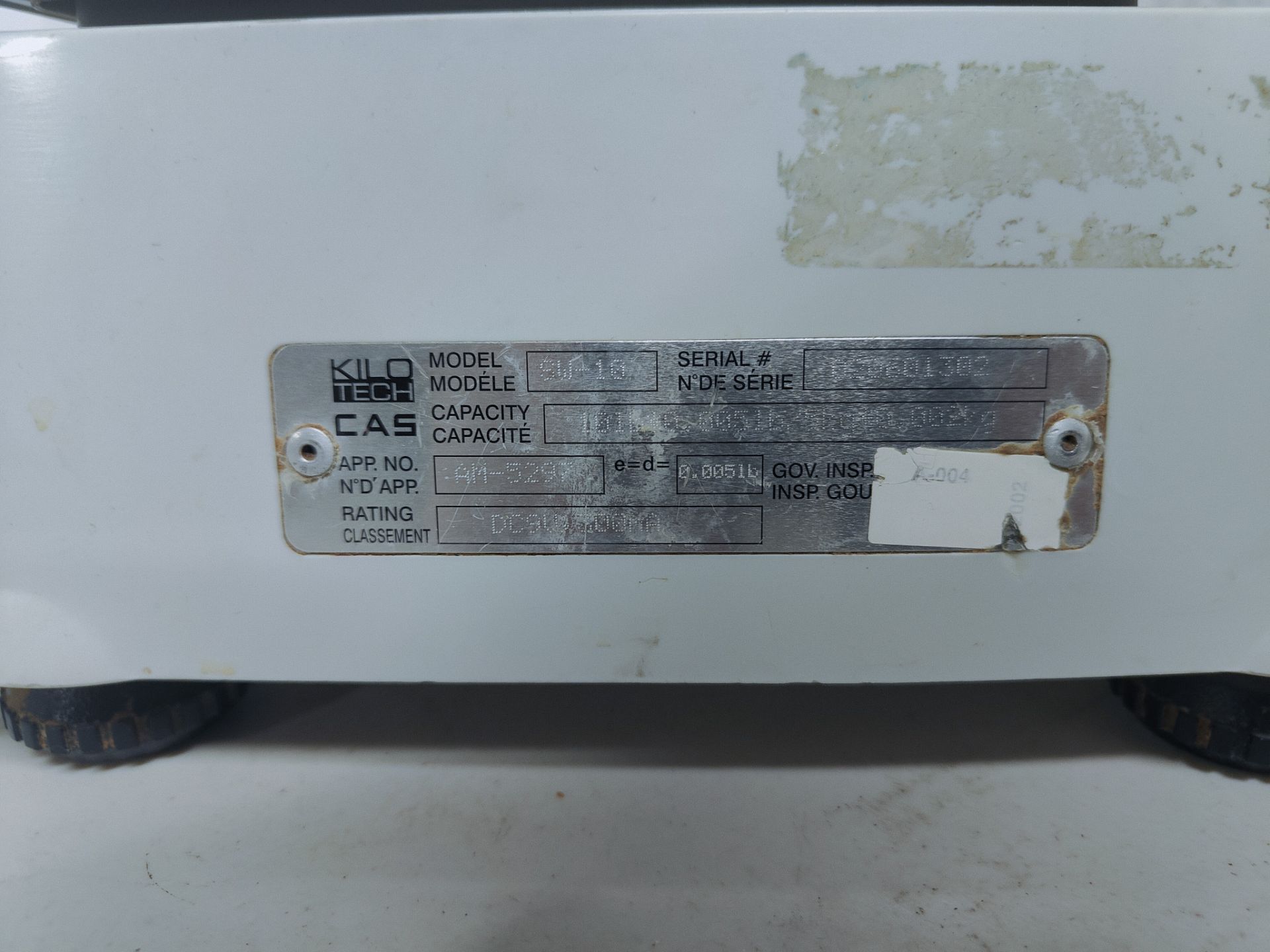 Kilotech Mod. SW-10 Digital Bench Scale Cap. 10 lb / 5 kg / 5000 g / 160 oz - Image 3 of 6