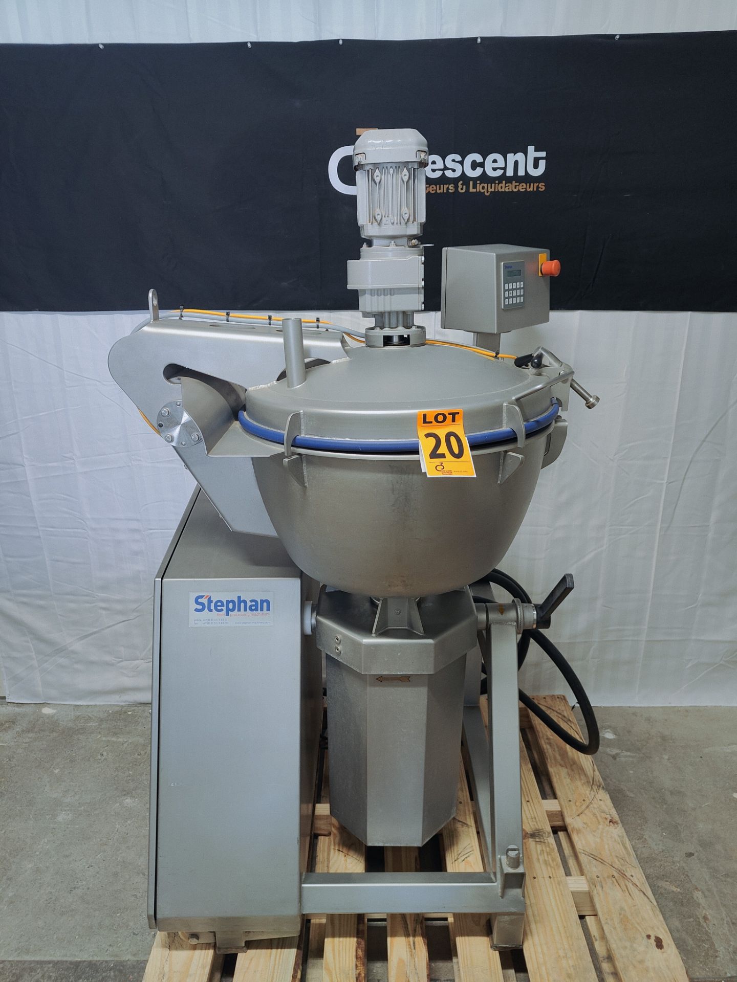 2019 Stephan Mod. UM-74-E Universal Machine Machine No: U1800673 Motor: 132L-4420 No. 8887739 Specs: