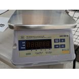 Kilotech Mod. KWD 500-05 Digital Bench Scale Cap. 2.5 kg / 5 lb / 80 oz